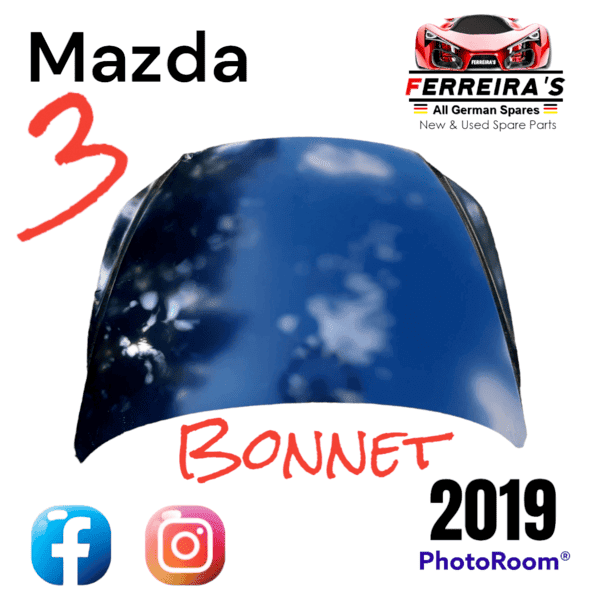 mazda bonnet
