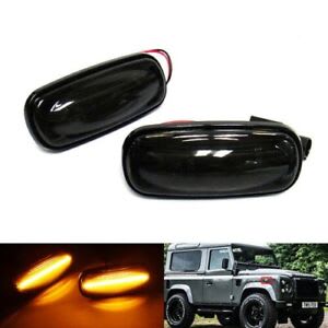Land Rover Defender Smoked indicator Set of 2