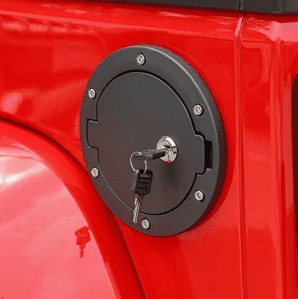 Jeep JK Wrangler Fuel Cap Lockable