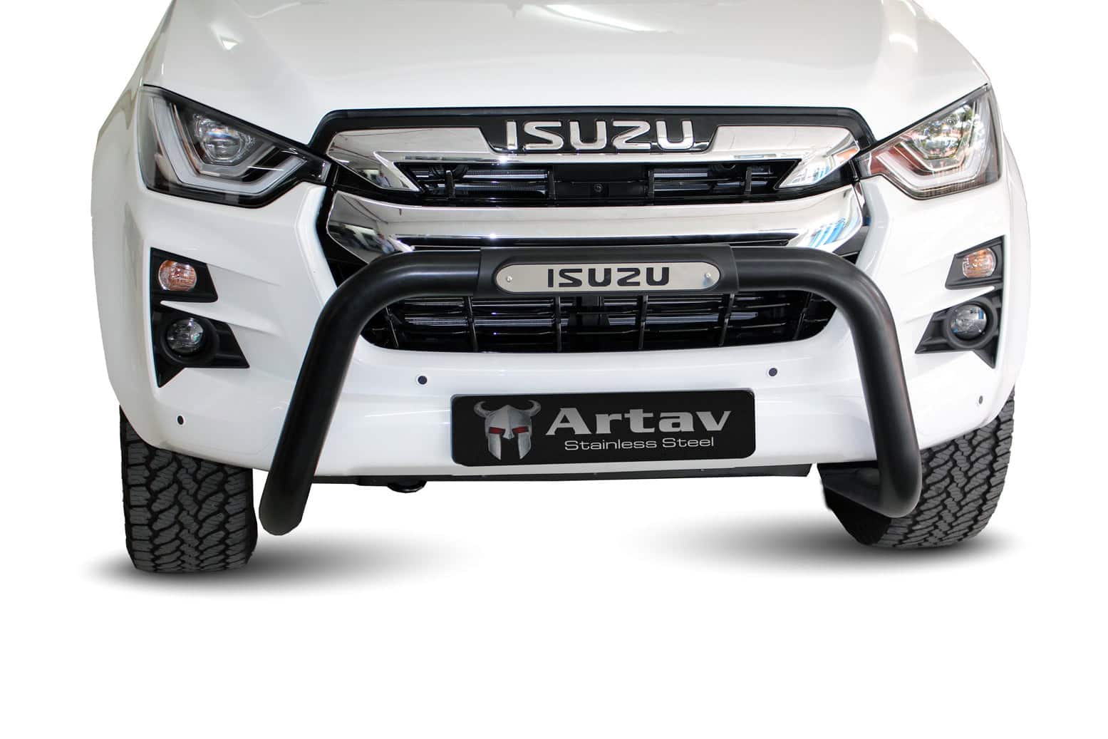 Isuzu DMAX PDC Nudge Bar 2017+Black BS-1600098 ( Fits Gen6 RT85 & Gen7)