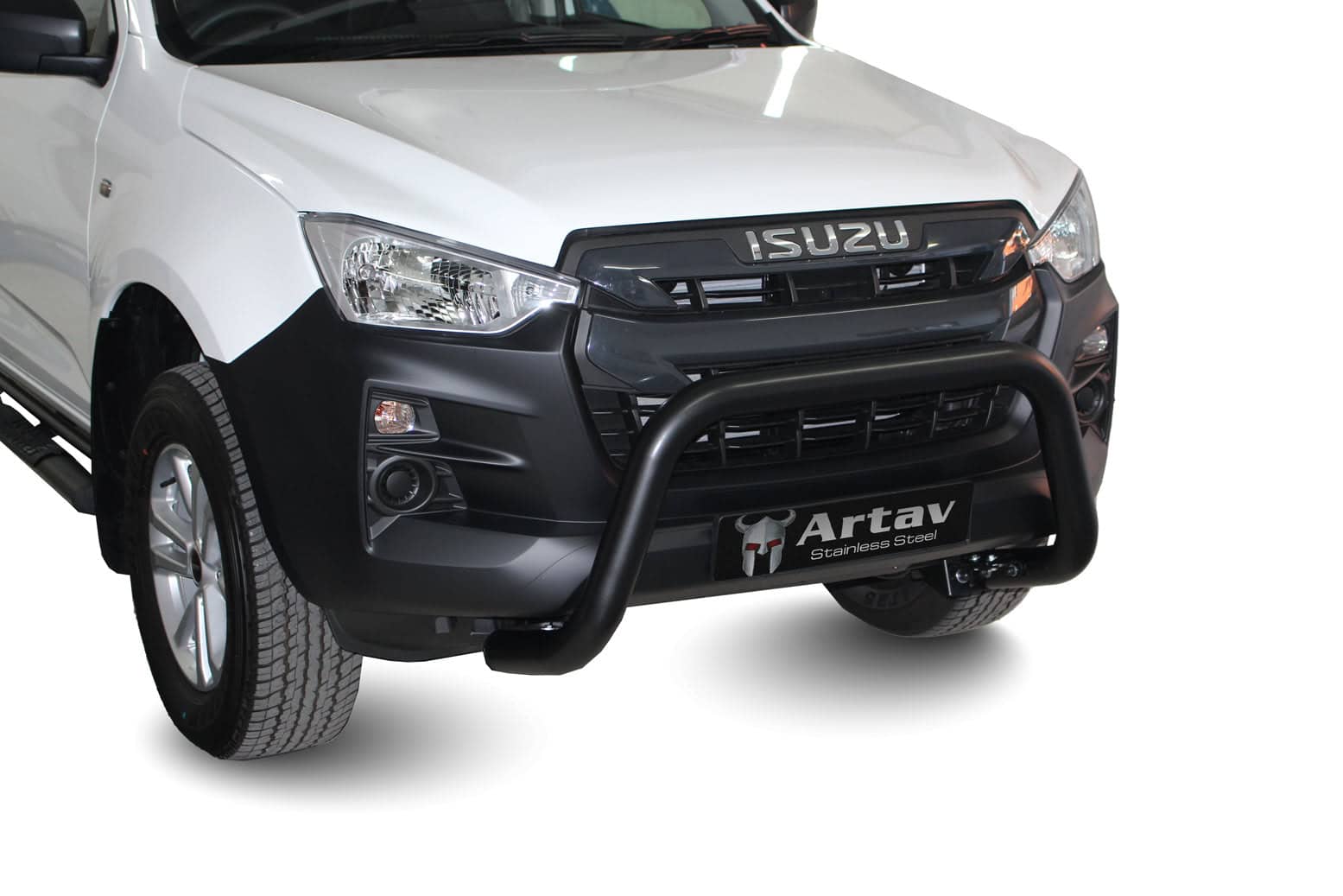 Isuzu Dmax Fleet Nudge Bar Black 2017 FLEET-1600098 (Fits Gen6 & Gen7 Models)