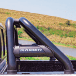 Toyota Hilux Sport Bar Double Cab & Extended Cab BLACK ( 4 Bend Design ) 2016+ BS-80054
