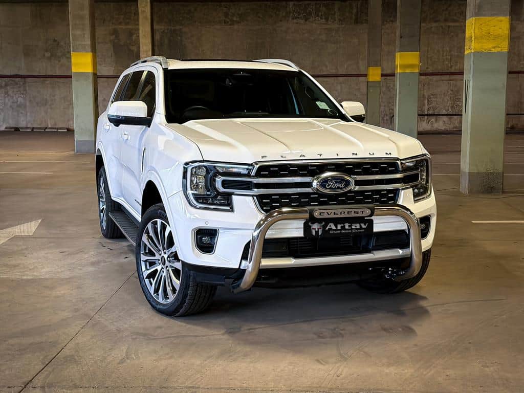 Ford Everest Next Gen 2023+ PCD Nudge Bar Stainless 150045T-21EV.23