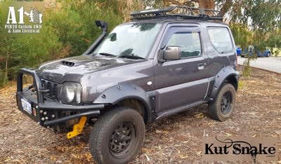 Kut Snake Suzuki Jimny Gen 3 Fender flares Product code #39