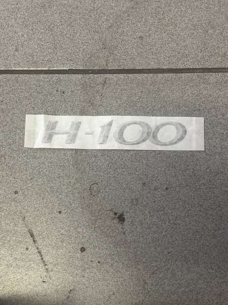 Hyundai h100 emblem for Hyundai H100
