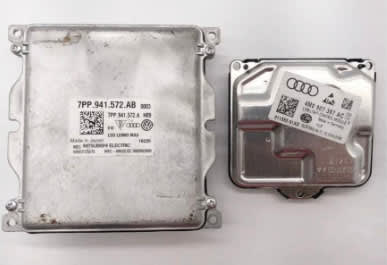 OEM Audi A4 Q7 S4 LED Computer Module Kit Control Unit 7PP941572AB 4M0907397AC