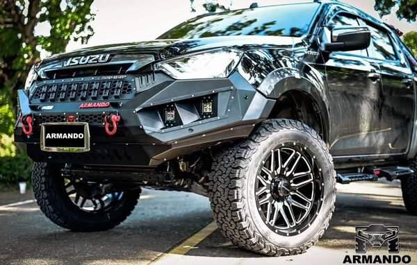 Isuzu dmax Gen7 2022+ Prime series Armando front steel bumper