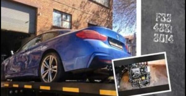 BMW F32 428i 2014 stripping for spares and parts