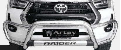 Toyota Hilux GD6 Facelift Tri Bumper Stainless 2020+ 80064T (N/S) (Does not work with PDC Sensor)