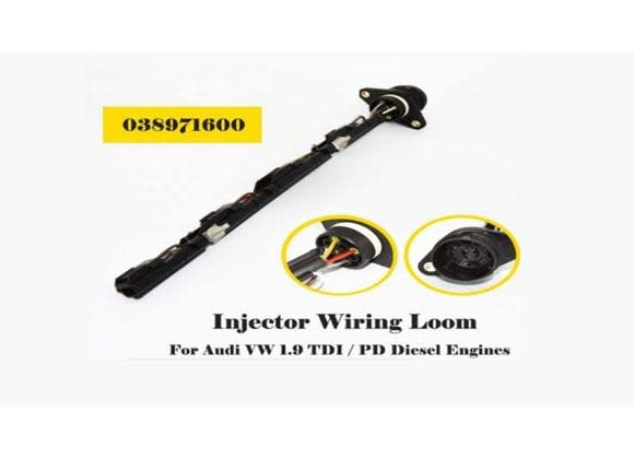 INJECTOR WIRING LOOM 1.9 TDI PD DIESEL ENGINES 038971600