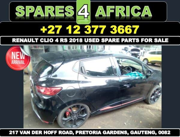 Renault Clio IV 2018 stripping for spares and parts