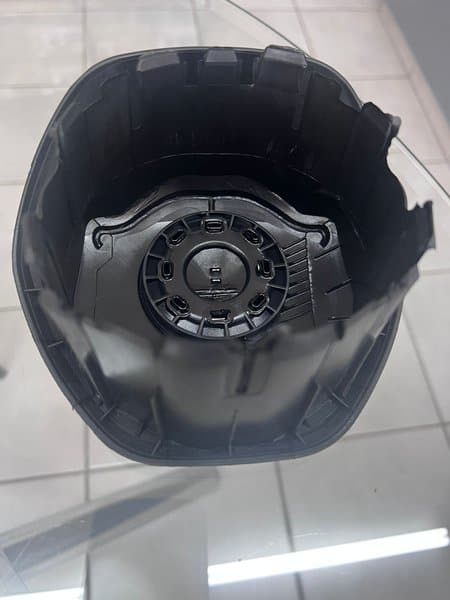 STEERING WHEEL AIRBAG COVER COMPATIBLE WITH VW TIGUAN, TOURAN, POLO, CADDY