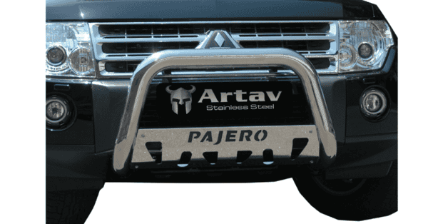 Mitsubishi Pajero Nudge Bar Stainless (Short Wheel & Long Wheel Base Models) 2008+ 30045T