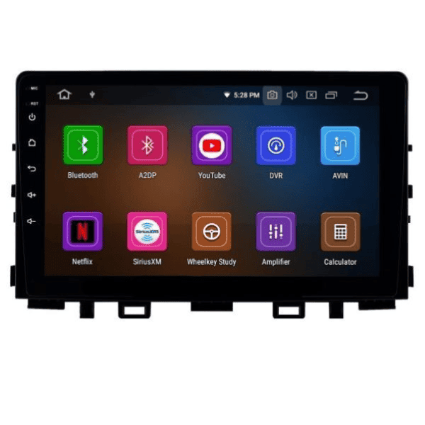 Kia Rio 2017 - 2022 Compatible Android Navigation Bluetooth with CarPlay/Android Auto