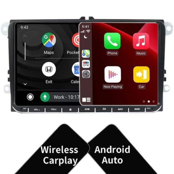 VW Android Radio Navigation Infotainment Unit CarPlay Android Auto 1GB 16GB