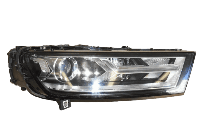 17-19 AUDI Q7 HID XENON HEADLIGHT LIGHT LAMP DRL GENUINE OEM RH RIGHT