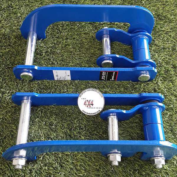 Isuzu dmax 2020+ 2 blue comfort shackles