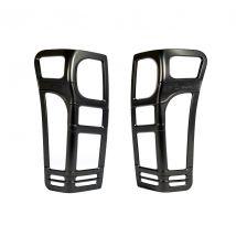 Isuzu DMAX Tail Light Covers Matt Black 2012-2016