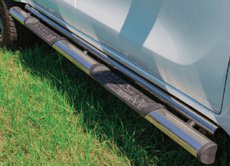 Toyota Hilux Side Steps Double Cab & Extended cab Stainless 2016+ 80085T