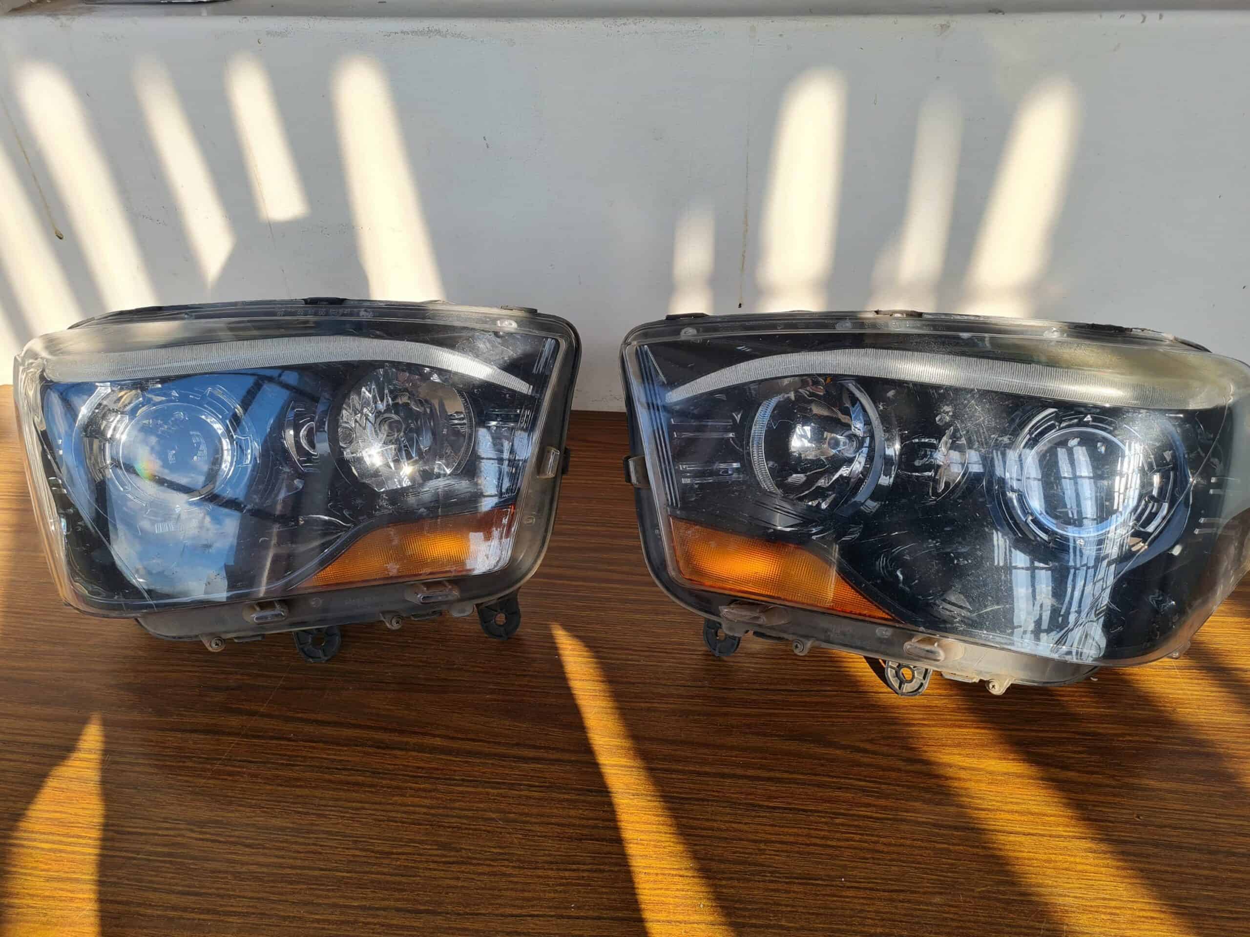 R/F and L/F Mahindra Scorpio headlamps