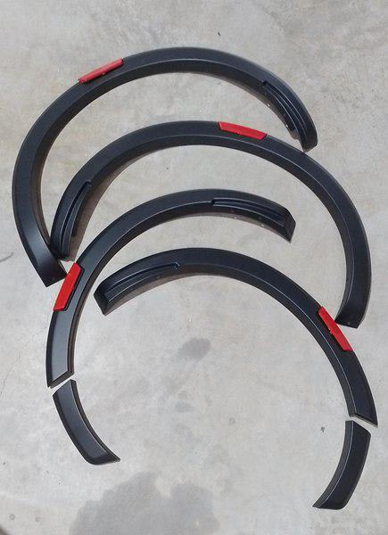 Nissan Navara D23 Fender Flares with Red Insert 2016 - 2019