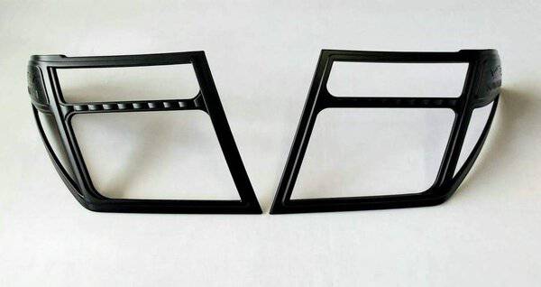 Nissan Navara D40 Headlight Covers 2007-2014 Matte Black