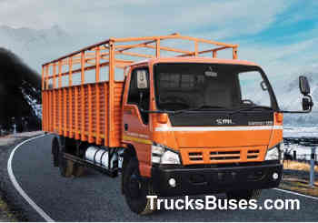 SML Isuzu Samrat 11.1T CNG Truck Images