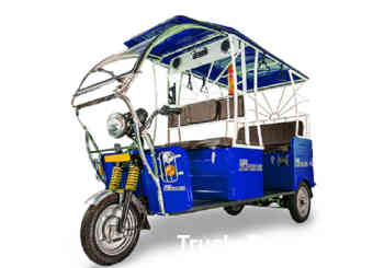 Kinetic Super DX Auto Rickshaw Images
