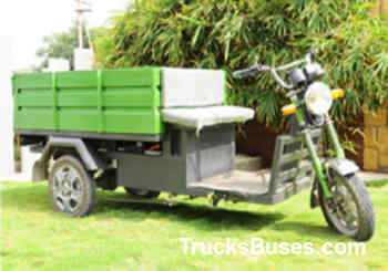 Tejas Cargo Cart EV Auto 3 Wheeler Images