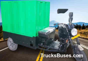 SN Solar Electric Loader 300 EV 3 Wheeler Images