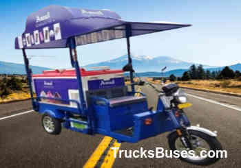 E Ashwa E Icecream Cart 3 Wheeler Images