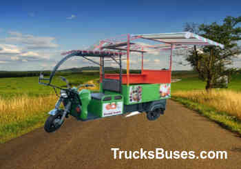 E Ashwa E Food Cart 3 Wheeler Images