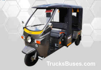 Celletron Passenger EV Auto Rickshaw Images