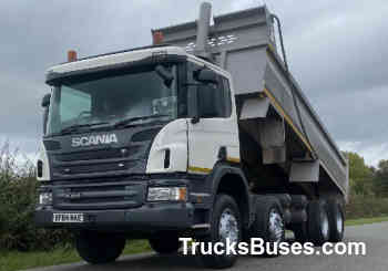 Scania P410 8x4 Images