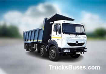 Tata Signa 3525.TK Lift Axle Tipper Images