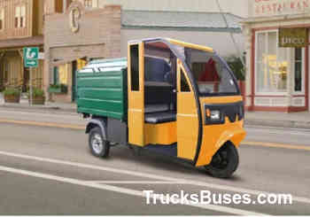 Speedways Electric Riko Waste Disposal 3 Wheeler Images