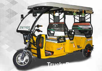 Etron Atom E Rickshaw Images