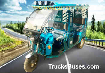 Baba Steel E-Rickshaw Images