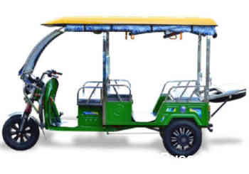 Indo Wagen Q8 FLEXI STEEL E Rickshaw Images