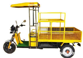 Run Toto Water Supply E Loader 3 Wheeler Images