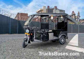 Kaptech Passenger E Rickshaw Images