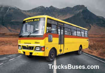 Mahindra T32 CNG : Excelo 32 / 40 Seater Bus Images
