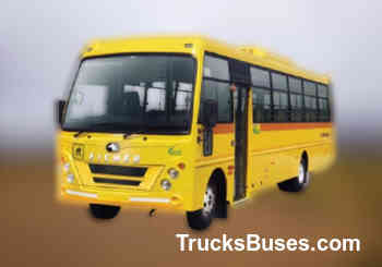 Eicher 2075H CNG : Starline School 34 / 41 Seater Bus Images