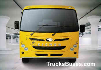 Eicher 2075H CNG AC : Starline School 34 / 41 Seater Bus Images