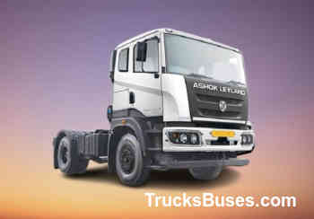 Ashok Leyland Captain 4019 Tractor Trailer Images