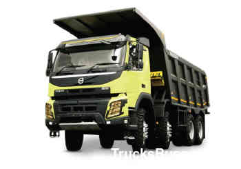 Driving the Volvo FMX 460 8x4 tipper - PressReader