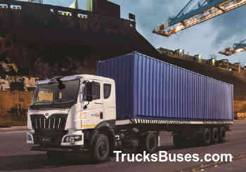 Mahindra Blazo 54 Tractor Trailer Images