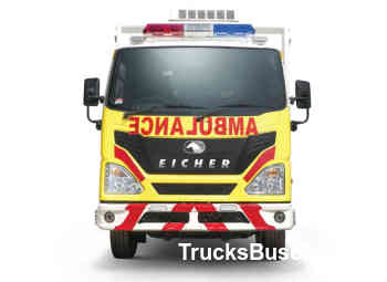 Eicher Skyline Ambulance D Type Images