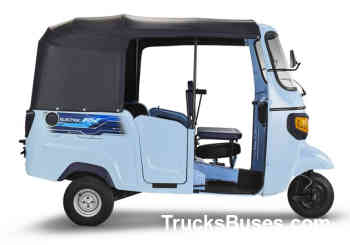 Piaggio Ape E-City FX Auto Rickshaw Images