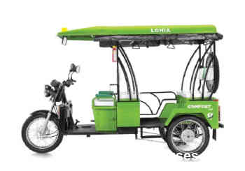 Lohia Auto Comfort F2F E-Rickshaw Images